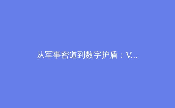 从军事密道到数字护盾：VPN技术演进史与未来展望 - 2