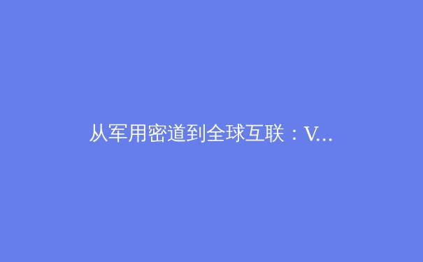 从军用密道到全球互联：VPN技术演进史与网络安全革命 - 4